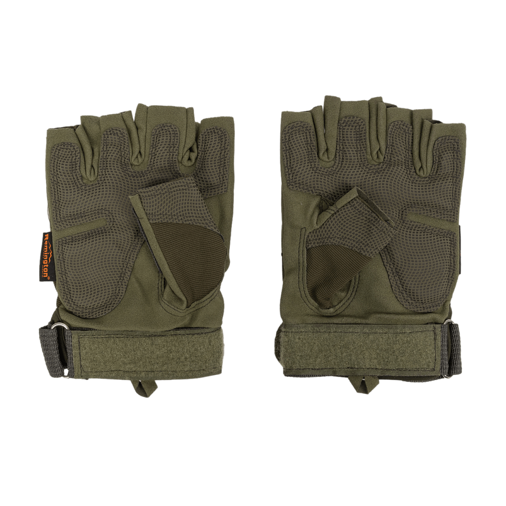 Remington Перчатки Remington Tactical Gloves Half Finger Gloves Army Green