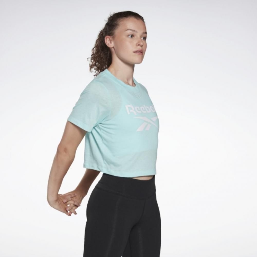 Reebok Укороченная женская футболка Reebok Ri Crop Tee