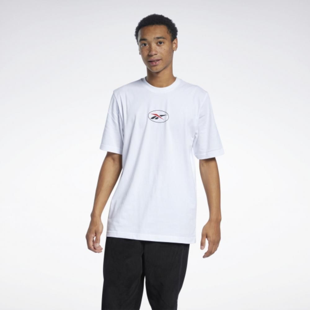 Reebok Стильная мужская футболка Reebok Cl Glitch Tee