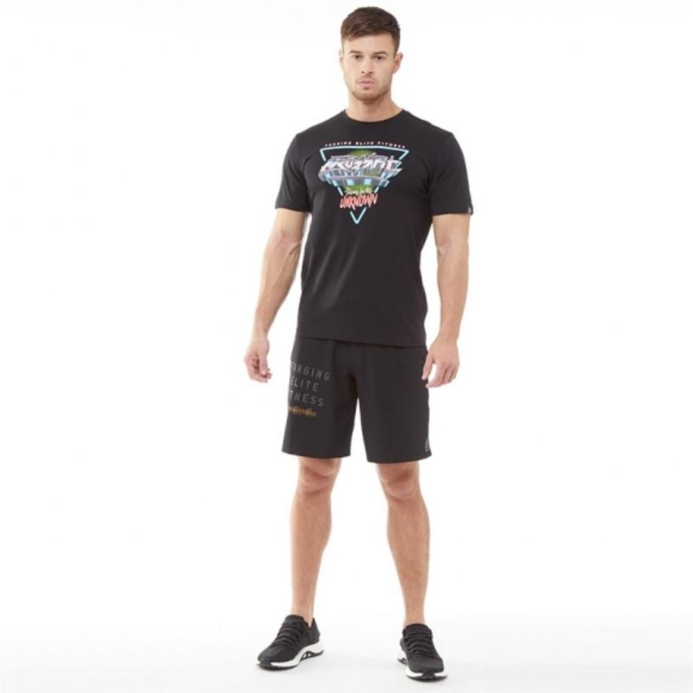 Reebok Удобная мужская футболка Reebok Rc Neon Retro Tee