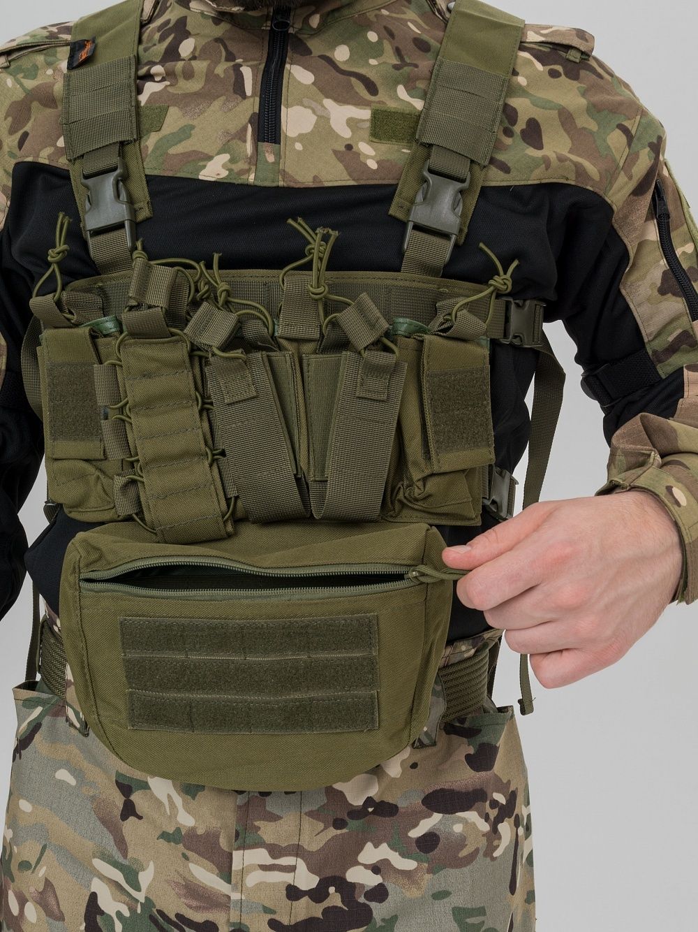 Remington Разгрузка Remington нагрудная тактическая с подсумкой Rifle Tactical Vest