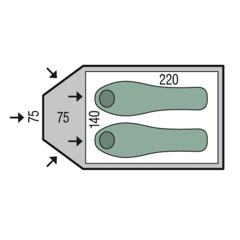 Pinguin Туристическая двухместная палатка Pinguin Excel