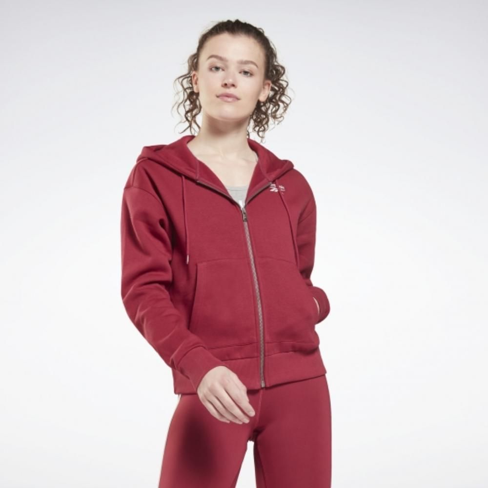 Reebok Брендовая женская толстовка Reebok Ri Full Zip