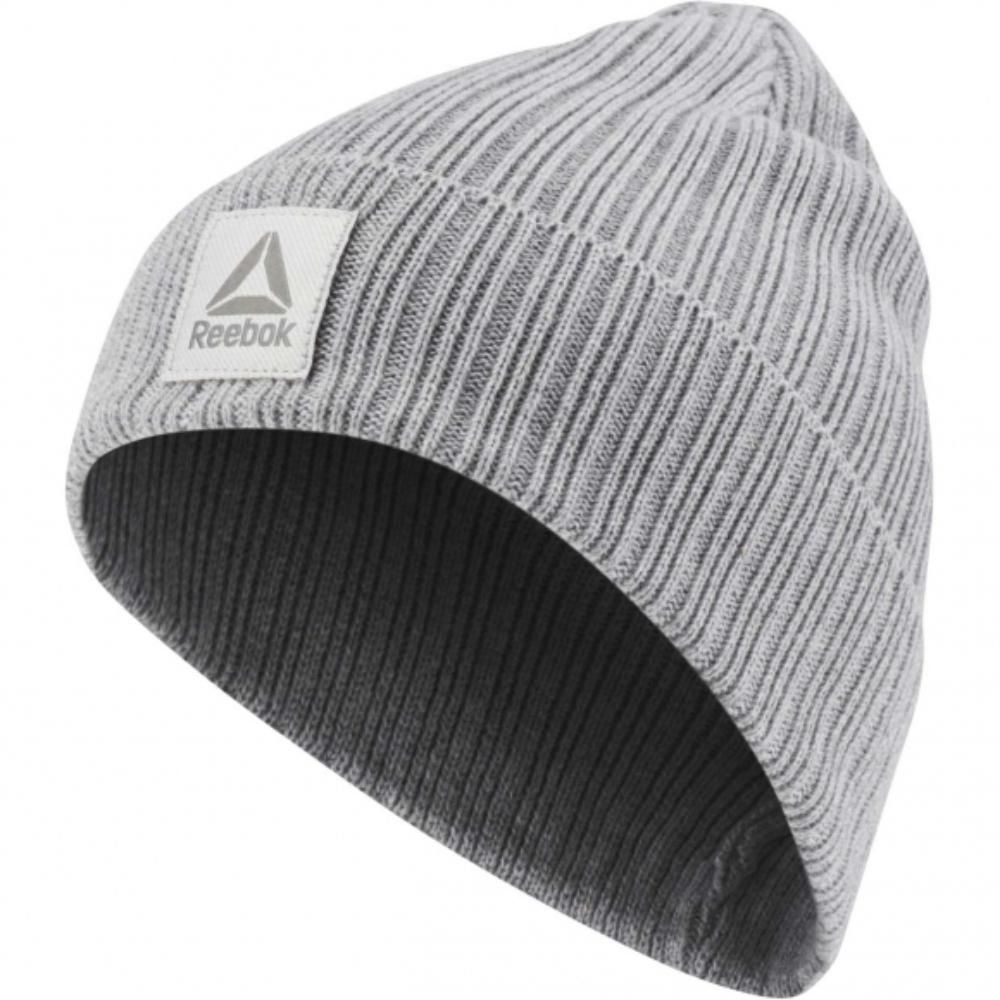 Reebok Комфортная мужская шапка Reebok Act Fnd Logo Beanie