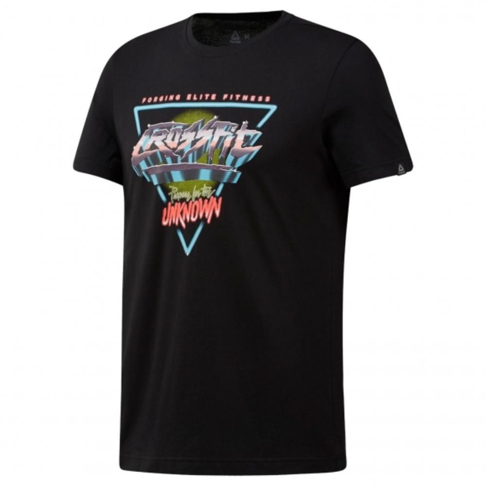 Reebok Удобная мужская футболка Reebok Rc Neon Retro Tee