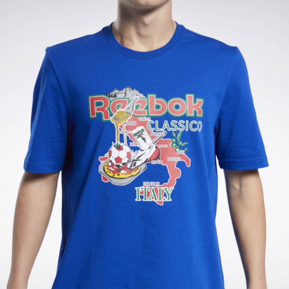 Reebok Повседневная мужская футболка Reebok Cl Gr Souvenir 4 Tee