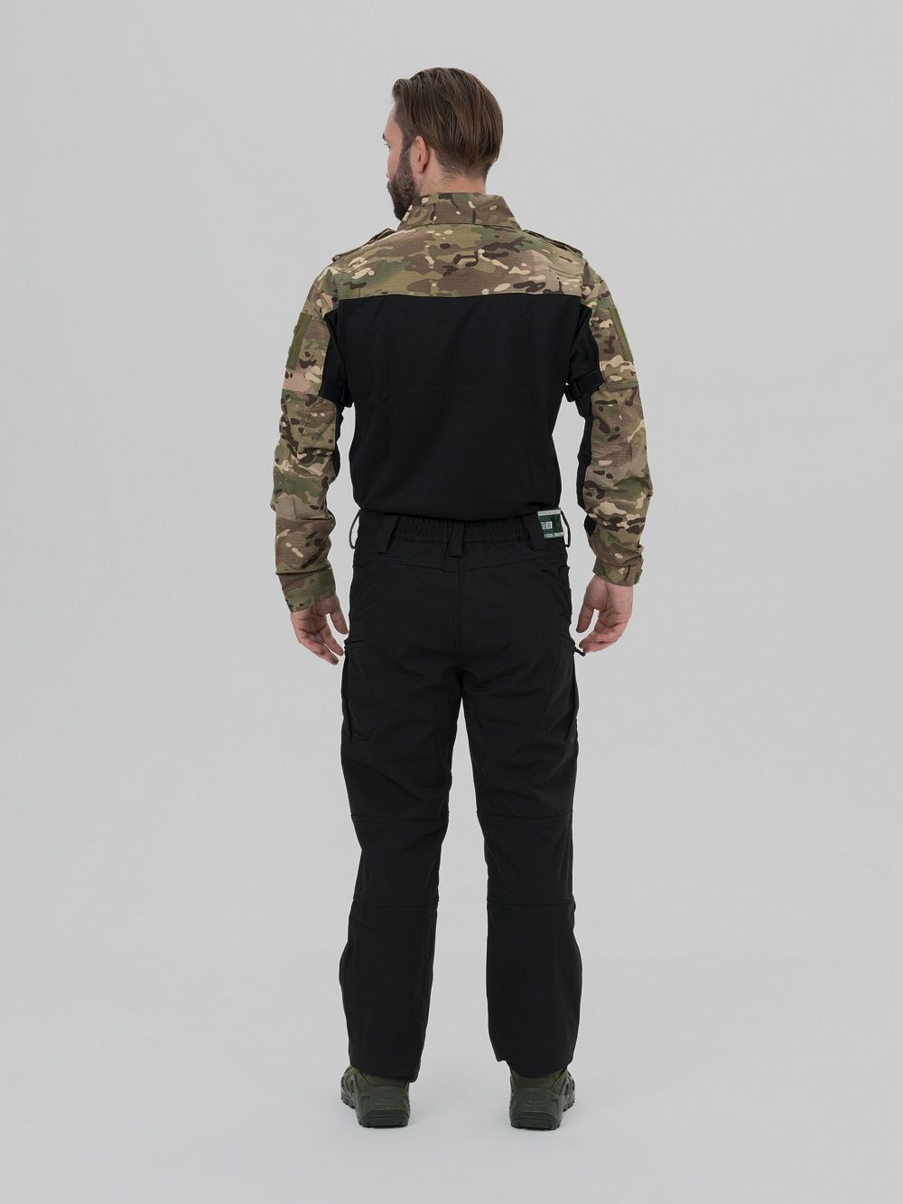 Remington Футболка Remington Tactical Frog Long Sleeve Zipper Collar CP