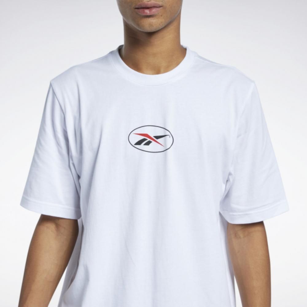 Reebok Стильная мужская футболка Reebok Cl Glitch Tee