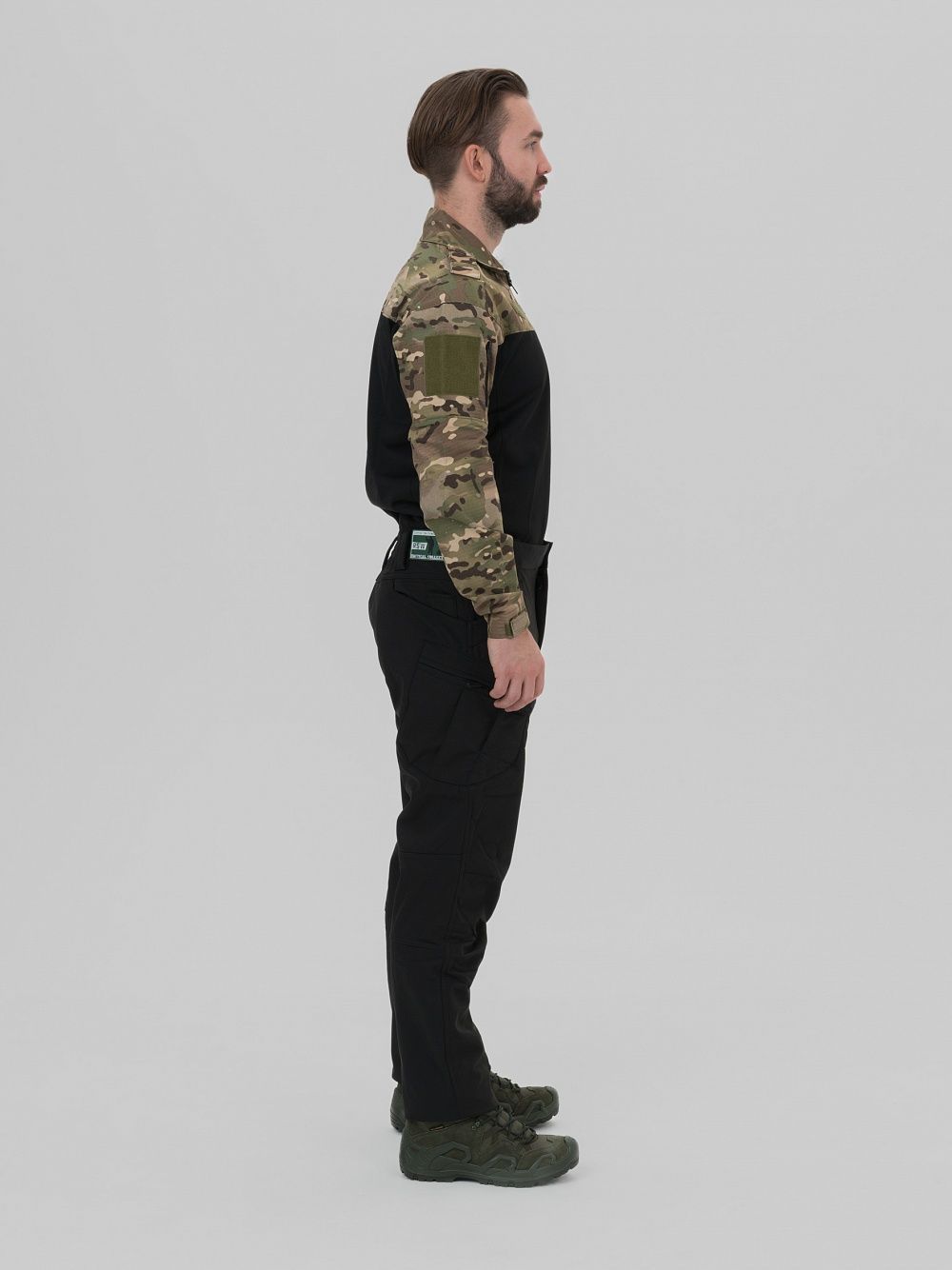 Remington Футболка Remington Tactical Frog Long Sleeve Zipper Collar CP