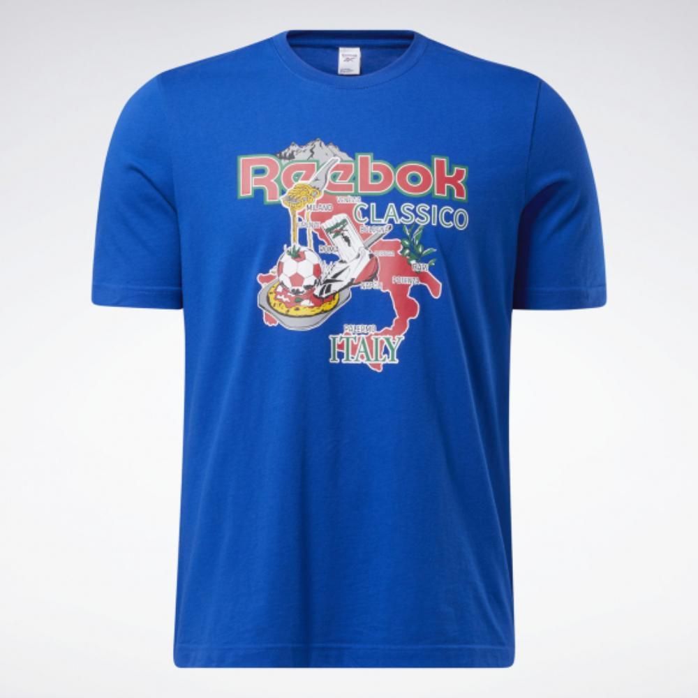 Reebok Повседневная мужская футболка Reebok Cl Gr Souvenir 4 Tee