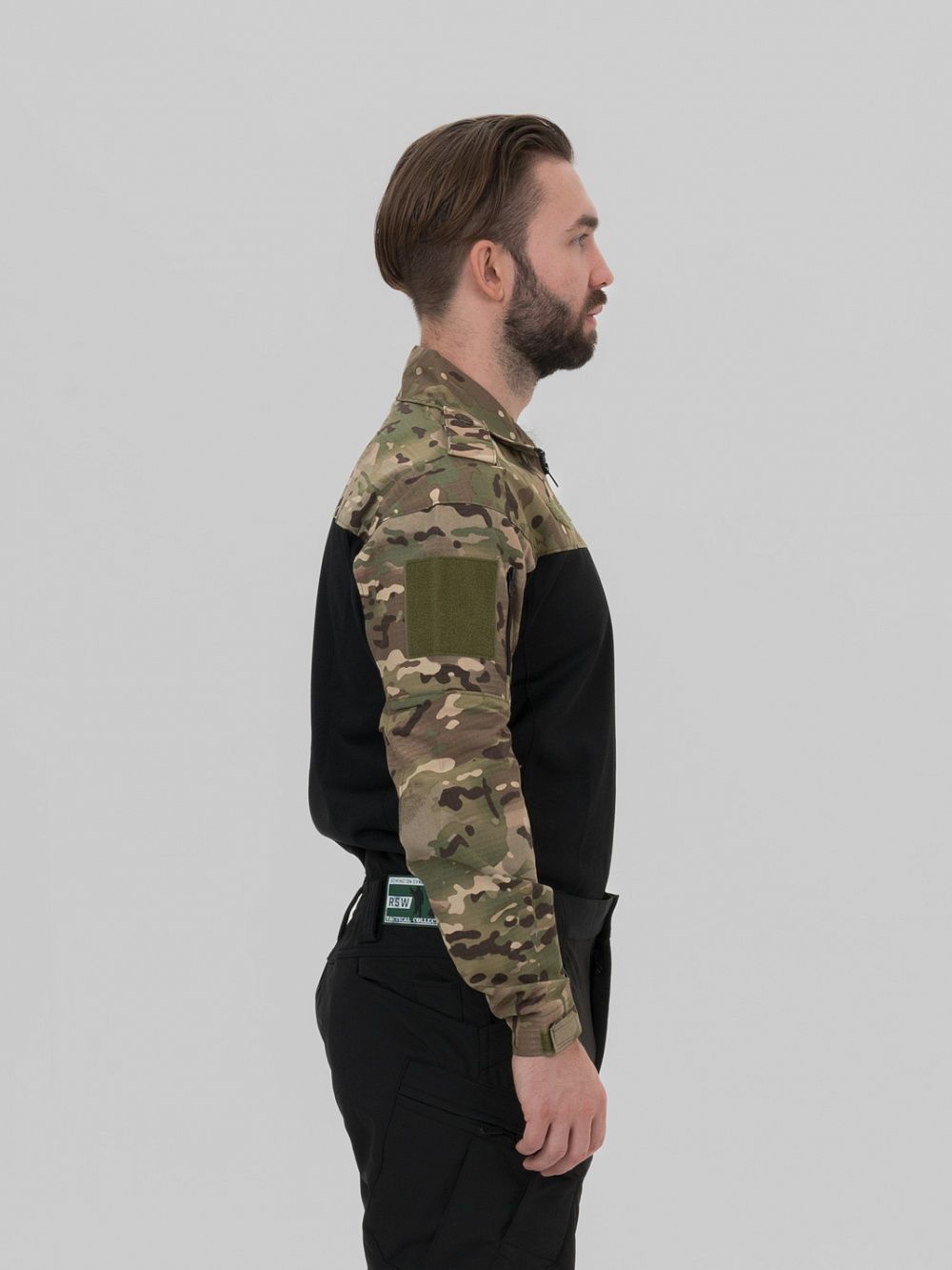 Remington Футболка Remington Tactical Frog Long Sleeve Zipper Collar CP