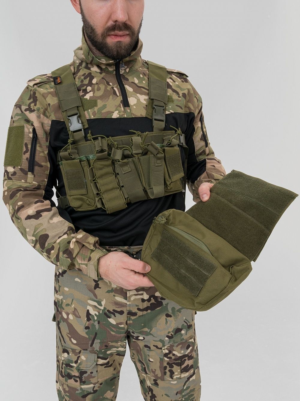 Remington Разгрузка Remington нагрудная тактическая с подсумкой Rifle Tactical Vest