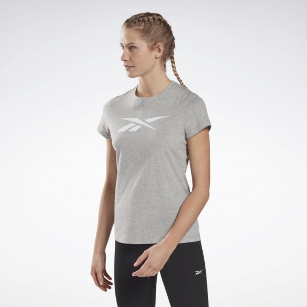 Reebok Повседневная женская футболка Reebok Te Graphic Vector Tee