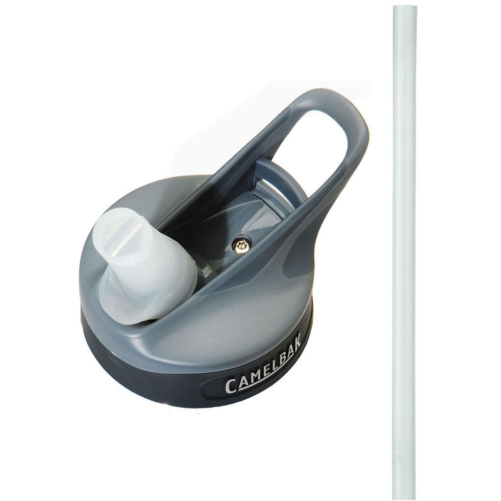 Camelbak Крышка для универсальной бутылки CamelBak Cap and Straw eddy® Dk Grey Cap