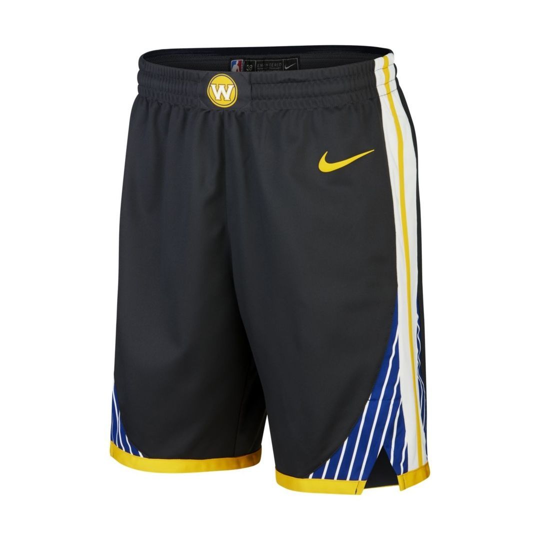 Nike Легкие мужские шорты Nike GSW M NK AUTH SHORT ALT1