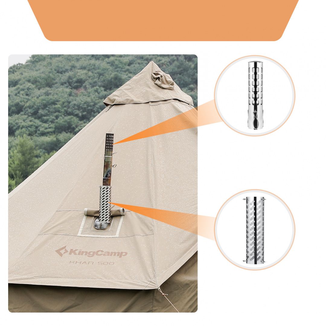 KingCamp Походная дровяная печь King Camp 2319 Hot Tent Stove