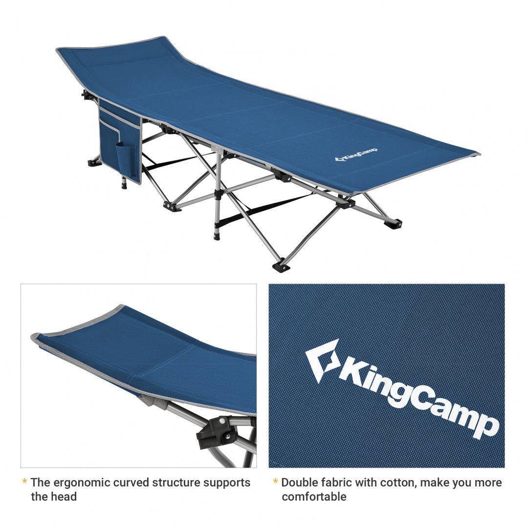 KingCamp Складная кровать King Camp 2026 Camping Jak Cot