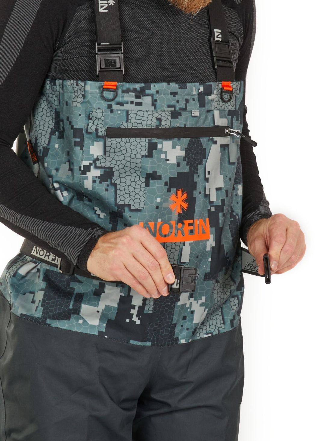 Norfin Полукомбинезон Norfin Pilot Bootfoot Camo с сапогами