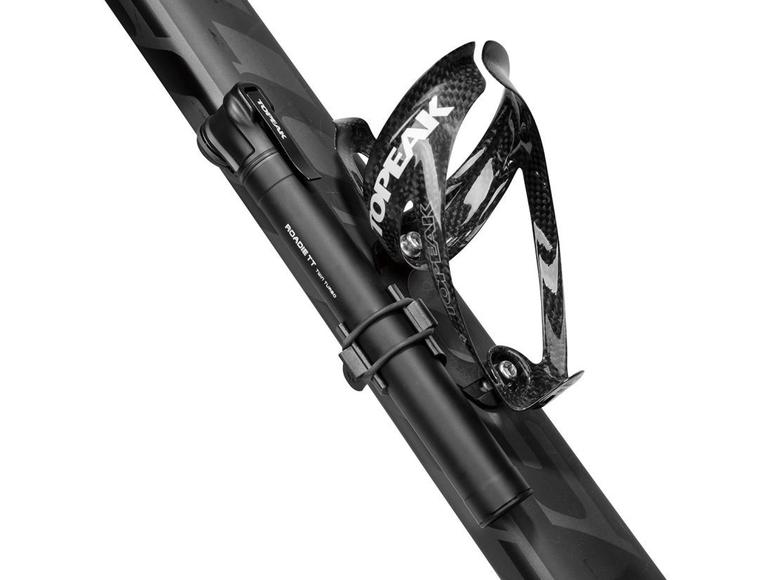 TOPEAK Компактный насос Topeak Roadie TT, Twin Turbo, Black