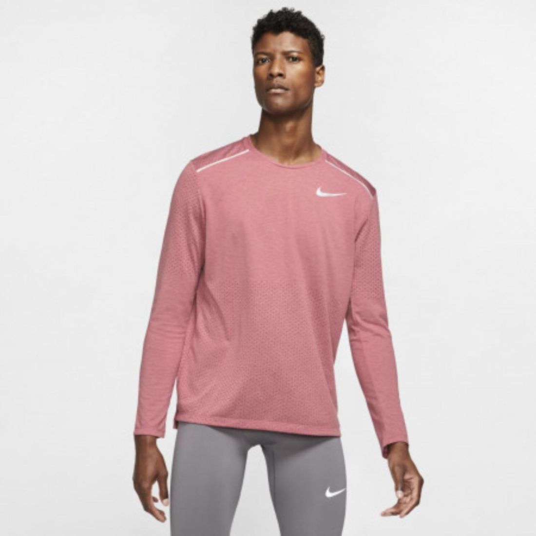 Nike Комфортный мужской лонгслив Nike Rise 365