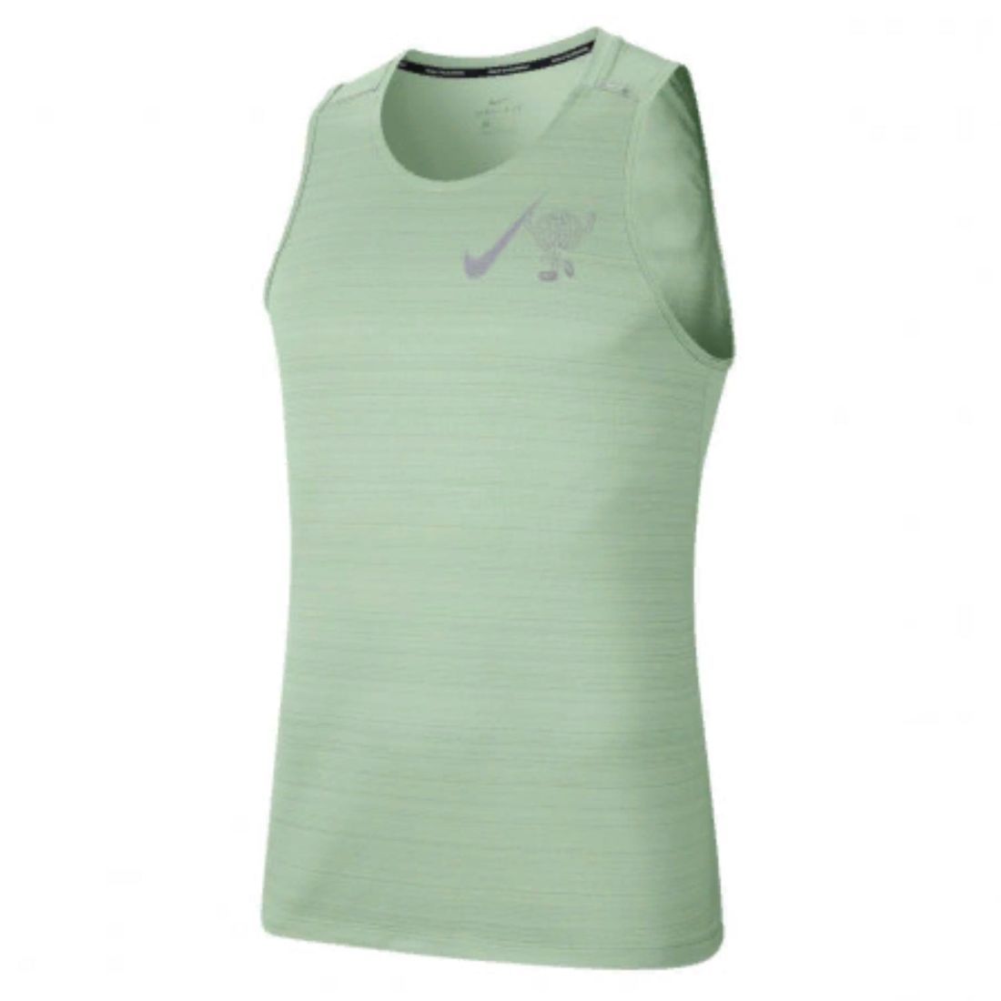 Nike Комфортная мужская майка Nike Dri-FIT Miler Wild Run