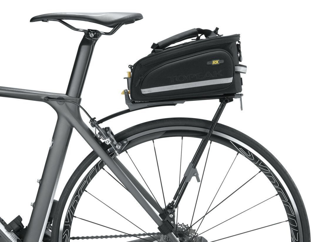 TOPEAK Надежный багажник со стойками на клипсах Topeak Roadie Rack With Rx Quick Track Plate