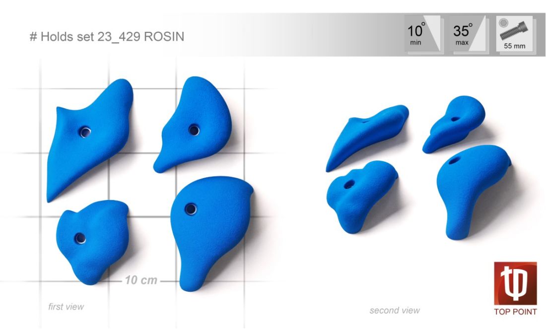 Top Point Набор зацепов Top Point ROSIN #429