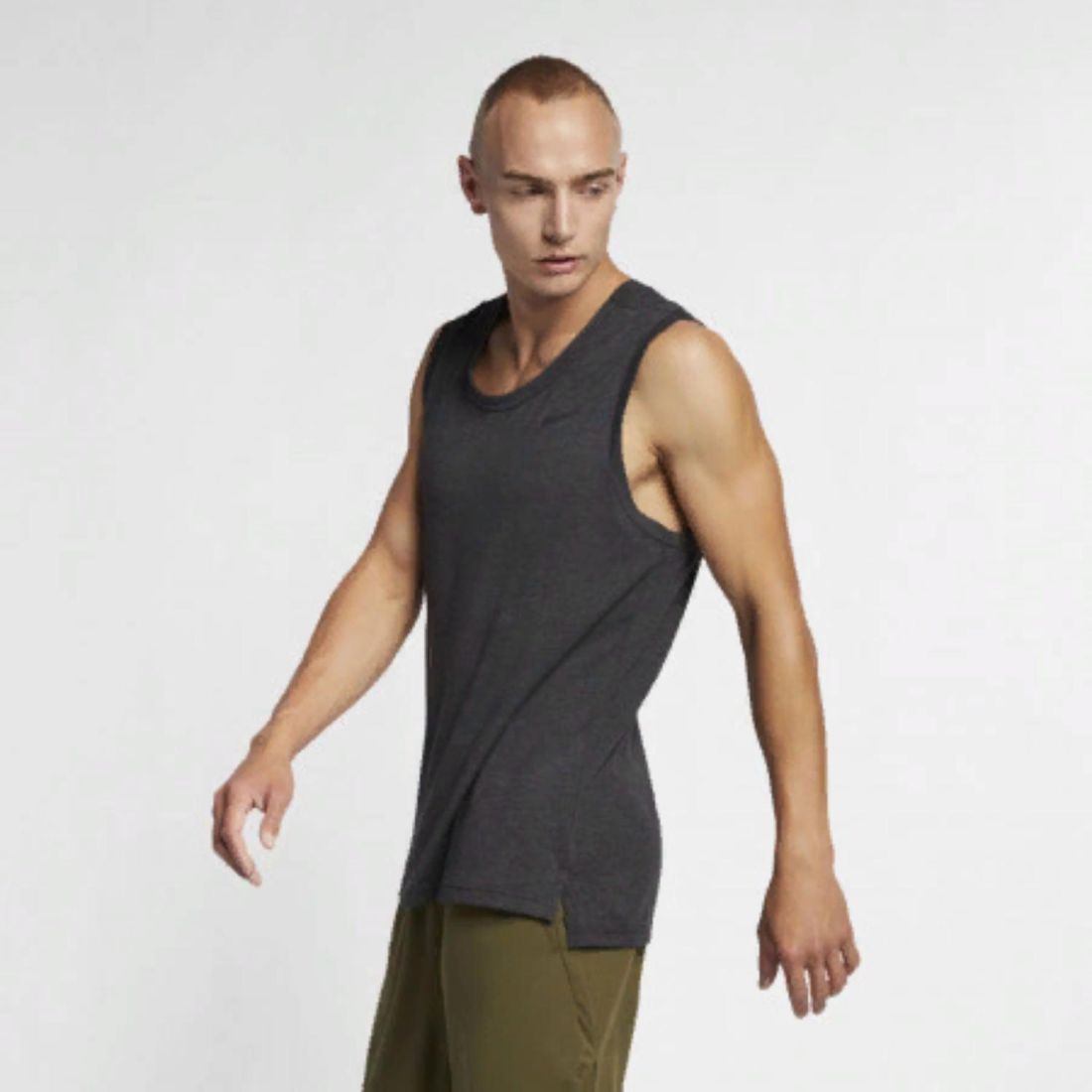 Nike Комфортная мужская футболка Nike M Nk Brt Tank Hpr Dry