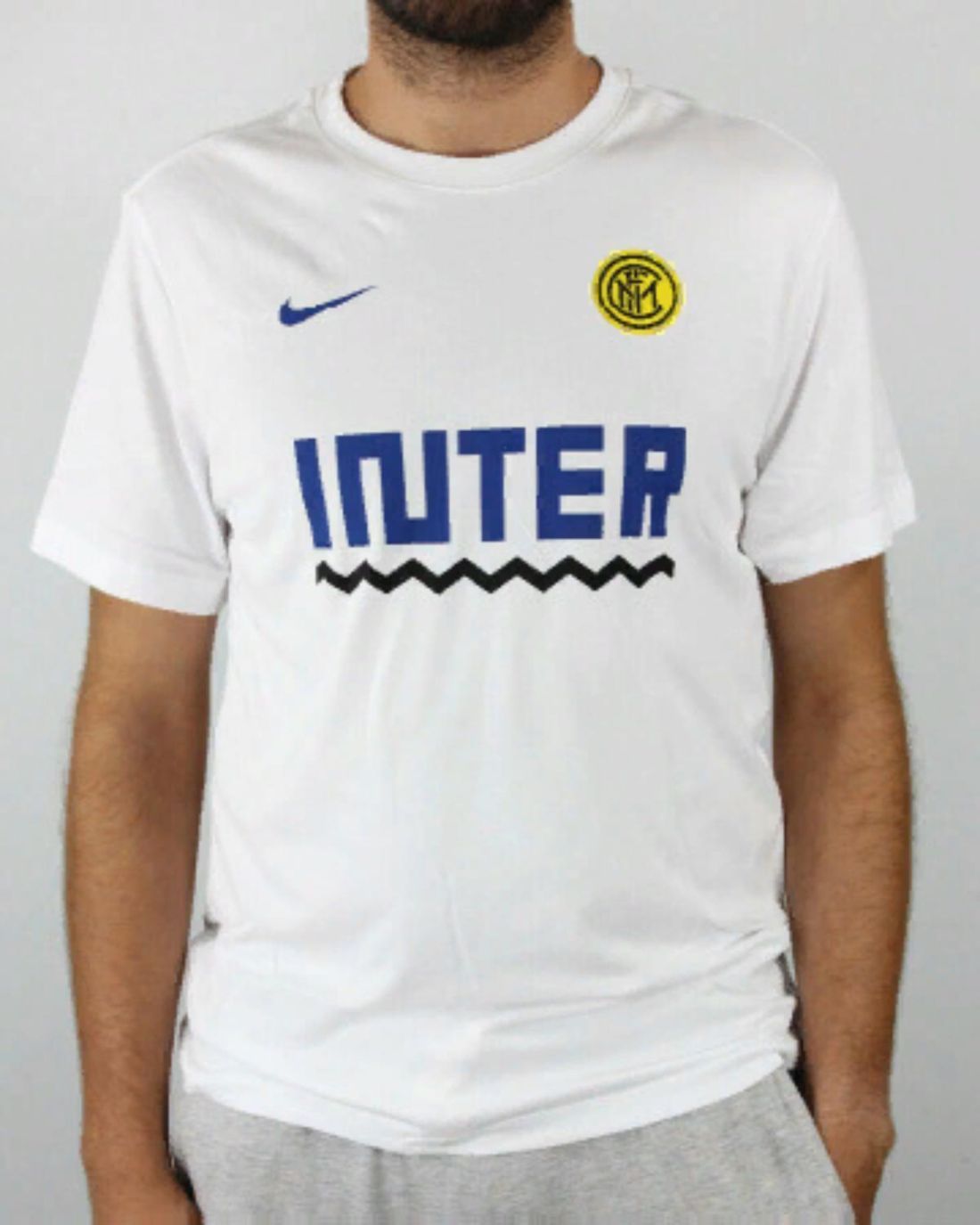 Nike Повседневная мужская футболка Nike Inter M NK Dry Tee Core Match