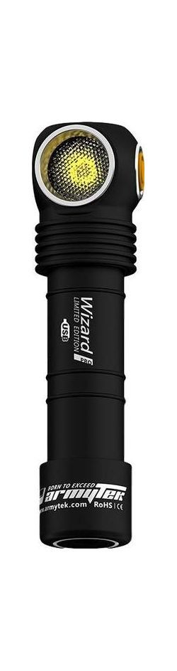 ArmyTek Налобный фонарь ArmyТek Wizard Pro Magnet USB Nichia LED (Тёплый свет)