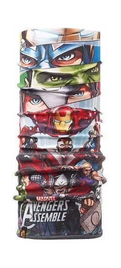 Buff Бандана снуд Buff - Superheroes Junior Polar Buff Assemble Jr/Grey