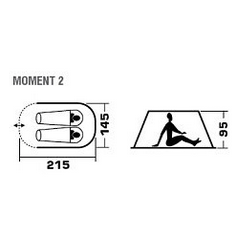 Trek Planet Туристическая палатка Trek Planet Moment 2