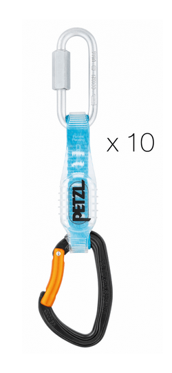 Petzl Оттяжки для скалолазания штук Petzl 10 Djinn Steel Axess