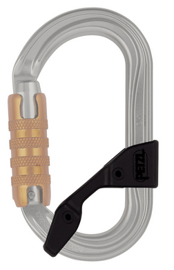 Petzl Алюминиевый овальный карабин Petzl Ok Triact-Lock