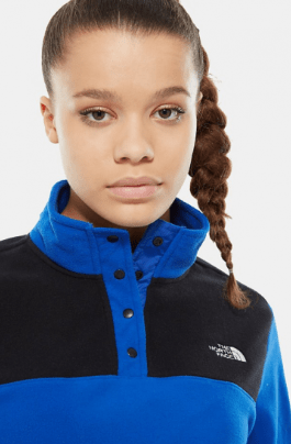 The North Face Пуловер флисовый женский The North Face Tka Glacier Snap-Neck 