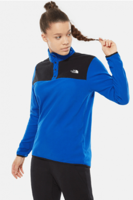 The North Face Пуловер флисовый женский The North Face Tka Glacier Snap-Neck 