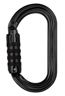 Petzl Алюминиевый овальный карабин Petzl Ok Triact-Lock