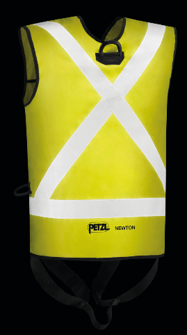 Petzl Страховочная привязь с жилетом Petzl Newton Easyfit Hi-Viz