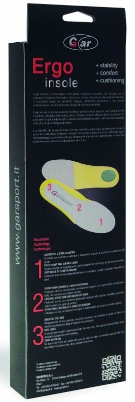 Garsport Анатомические полиуретановые стельки Garsport Ergo Insole