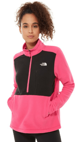 The North Face Утепленная куртка женская The North Face Blocked Tka Quarter-Zip 