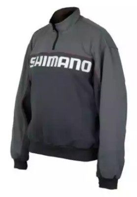 Shimano Кофта мужская теплая Shimano HFG Half Zip Sweat 02