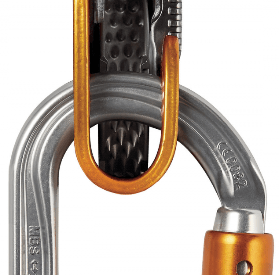 Petzl Алюминиевый овальный карабин Petzl Ok Triact-Lock