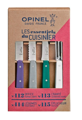 Opinel Набор нержавеющих ножей Opinel Les Essentiels Art deco