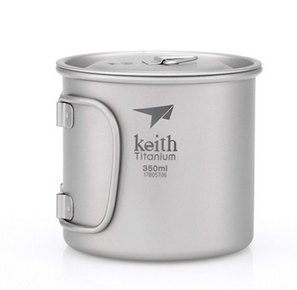 Keith Ультралегкая кружка Keith Ti3240 Ultralight Mug Titan 0.35