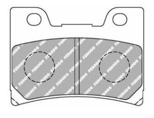 FERODO Долговечные тормозные колодки Ferodo FDB637P