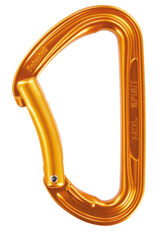 Petzl Карабин с гнутой защелкой из алюминия Petzl Spirit