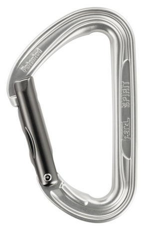 Petzl Карабин с прямой защелкой из алюминия Petzl Spirit