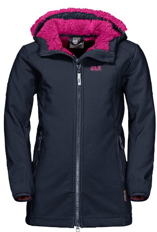 Jack Wolfskin Стильное пальто Jack Wolfskin Kissekat coat girls