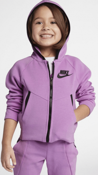 Nike Толстовка для детей Nike NKG G NSWTCH FLC HOODIE FZ