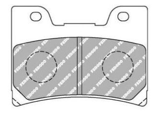 FERODO Долговечные тормозные колодки Ferodo FDB666